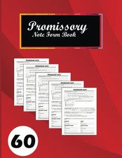 AshtonMagee Promissory Note Form Book: Clearly State Loan Amount, Interest, Term