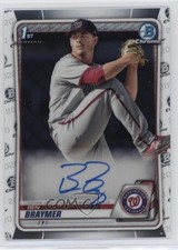 2020 Bowman Chrome Prospects Auto Ben Braymer #CPA-BB Auto qq1