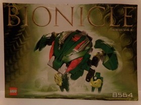 LEGO BIONICLE Lehvak 8564 Complete with Instructions (No Canister)