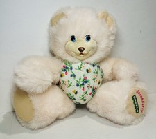 Vintage 1998 Fisher Price Briarberry Collection Sarahberry Pink Bear Plush