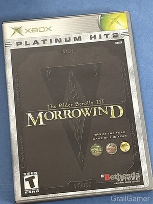 The Elder Scrolls III: Morrowind Original Xbox ZeniMax Media 2002 CIB Complete
