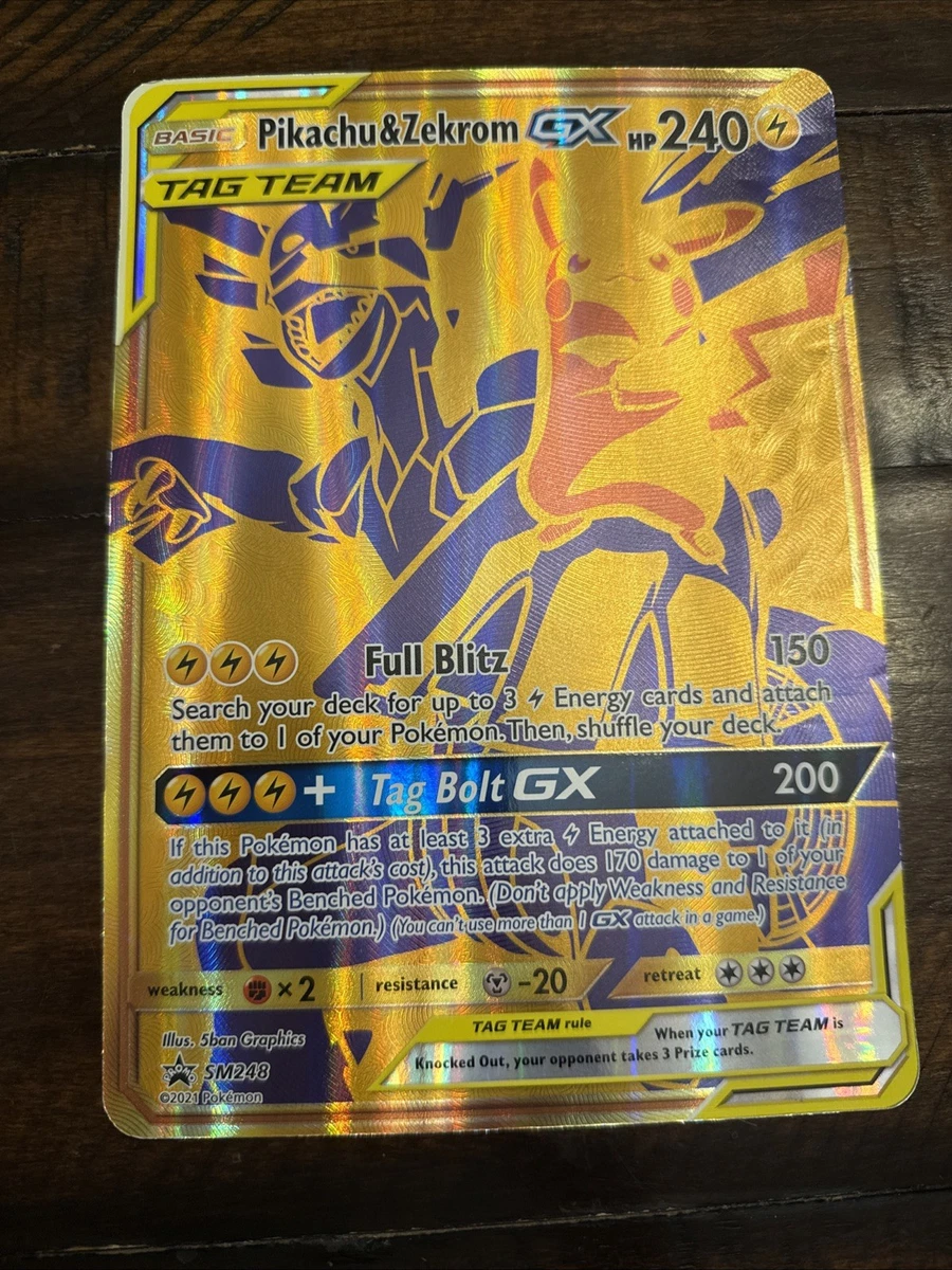 Pikachu & Zekrom GX 221/173 Sm12a: Tag Team GX: Tag All Stars