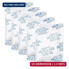 15 Pack 20 Gram Silica Gel Packs Desiccant Packets for Storage Moisture Packs
