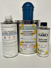 Lemans Blue Gallon Kit Single Stage Acrylic Enamel Car Auto Paint Kit