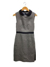 PRADA Formal Dress/ Size 38/ Cotton/ Gray/ 0000ET-Z0E7X-00002
