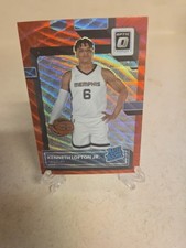 2022-23 Donruss Optic - Rated Rookie Kenneth Lofton Jr. #202 Red Wave Prizm (RC)