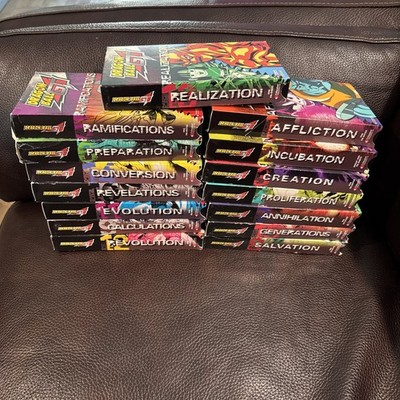 COMPLETE Set Of Dragon Ball GT Lot Of 15 VHS Tapes 1-15 +2 Lost Episodes Anime