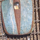 Detecto Vintage Dial/Mechanical Metal Bathroom Scale, Blue & Brown — photo 1