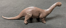 DFC Sinclair Brontosaurus Dark Brown Plastic Vintage Dinosaur Prehistoric