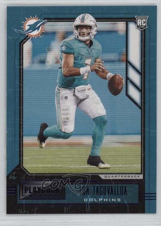 2020 Panini Playbook Rookies Tua Tagovailoa #102 Rookie RC 1i2y