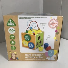 Children’s Learning toys.  Early Leaning Center activity cube- New in box