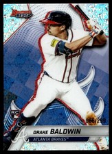 2025 Bowman's Best Mini Diamond Refractor Drake Baldwin Rookie /299 Braves #60