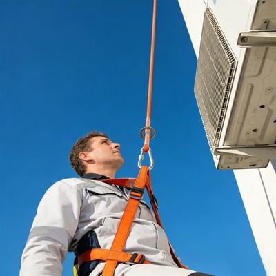 Rope Safety Harness For Outdoor Construction，Safety Belt for High-Altitude Work
