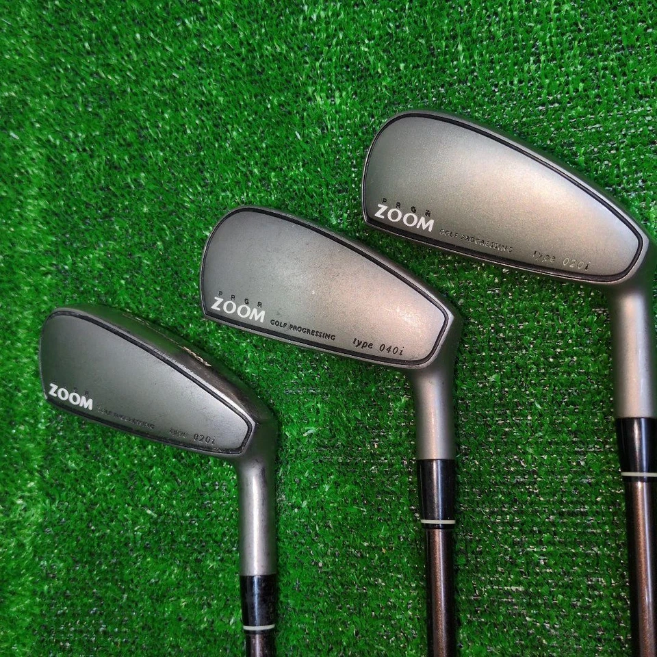 Pro Gear ZOOM type040i Iron Set 3-Pcs Titanium Head  Excellent - Image 2 of 4