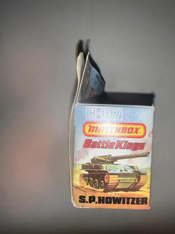 1974 Matchbox Battle Kings K-107 55 mm S.P. Howitzer. Battle Kings Diecast - Image 2 of 4