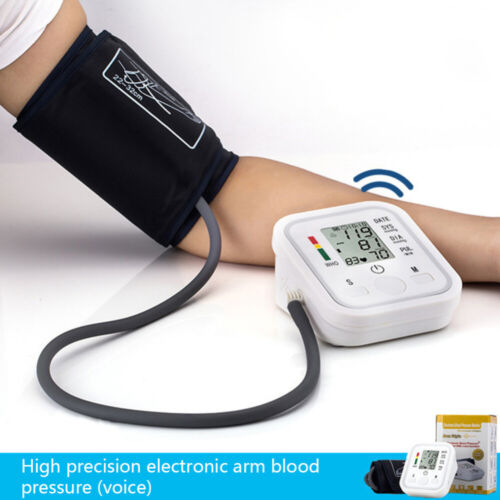 Digital Blood Pressure Monitor Upper Arm Automatic BP Machine Heart Rate Monitor - Picture 13 of 26