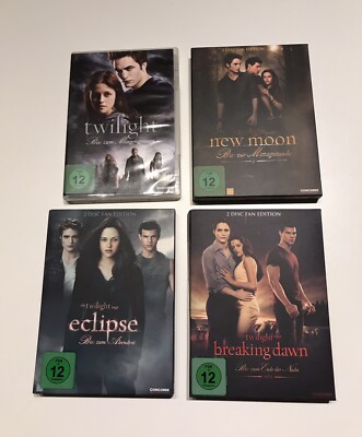 Twilight Saga 1 bis 4.1 -(Teile 2 bis 4.1 2 DVD DISC FAN EDITION)