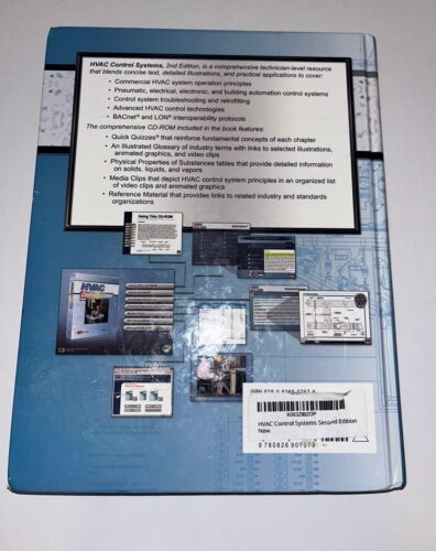 Hvac Control Systems (Pk W/Cd) by Ronnie J. Auvil and Auvil (Hardcover) NEW - Picture 3 of 5