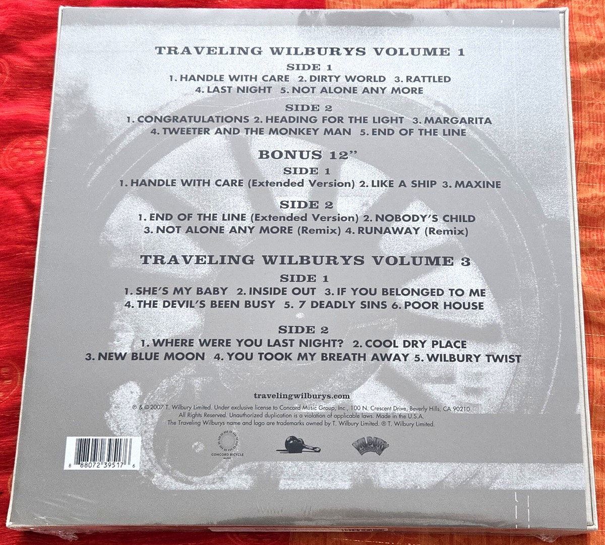 SEALED - THE TRAVELING WILBURYS COLLECTION 3LP 180 GRAM