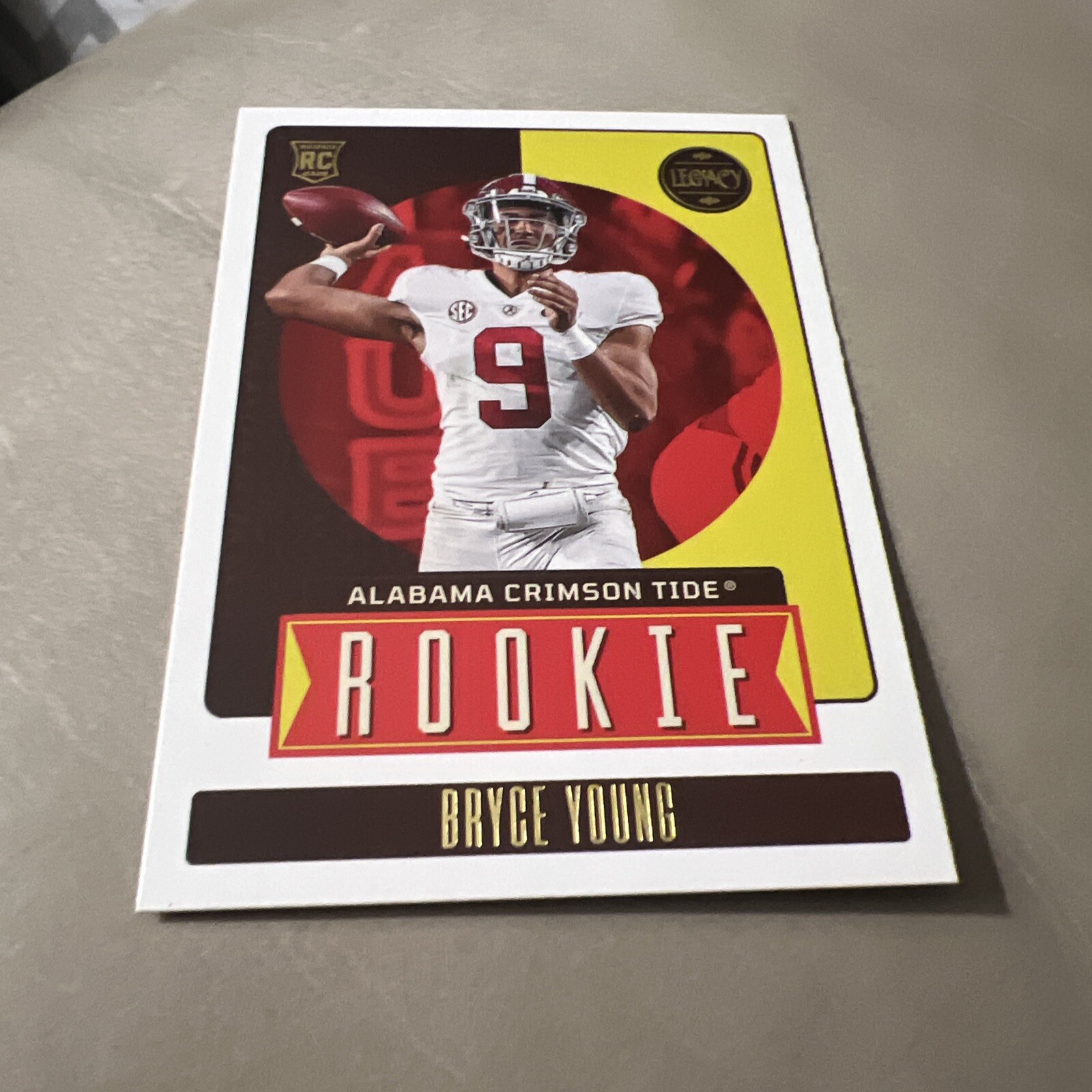 2023 Panini Legacy #151 Bryce Young - Alabama Crimson Tide 