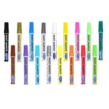 Permanent Paint Pen Oil Based Art Marker Waterproof Set Medium Wood Glass Stone