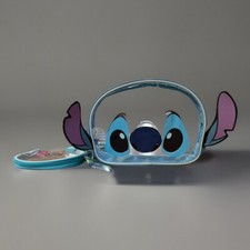 New Disney Stitch 3 Piece Cosmetic Bag Set