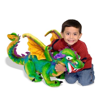 melissa & doug winged dragon plush