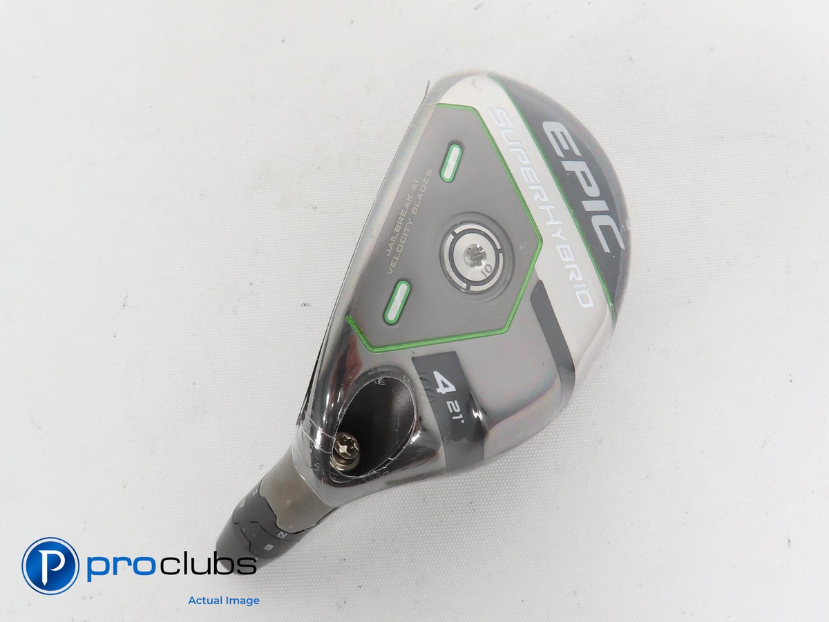 New! Left Handed Callaway Epic Super Hybrid 21* #4 - Head Only w 
