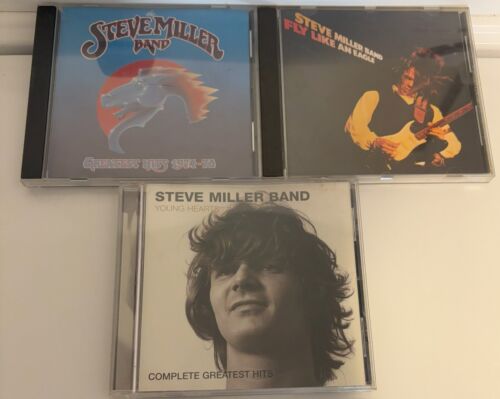 Lot of (3) CD’s Steve Miller Band------VERY GOOD CONDITION!
