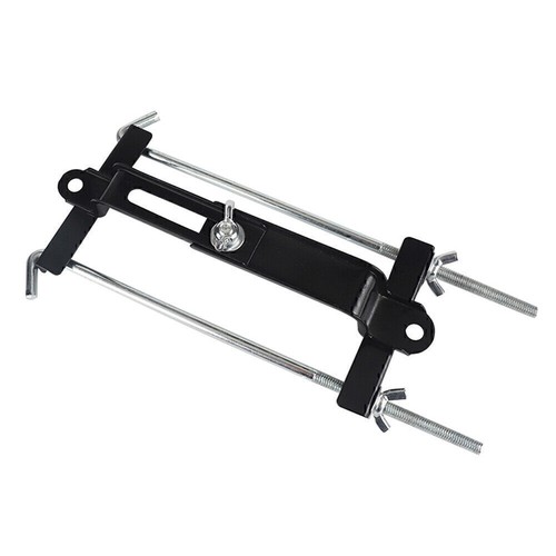 Black Car Storage Battery Holder Hold Down Adjustable Stabilizer Metal Bracket - Picture 6 of 12