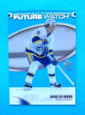Doug Gilmour 2020-21  UD SP Signature Edition Clear Cut #420 St. Louis Blues
