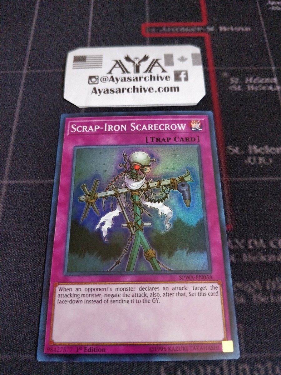 yugioh scarecrow trap card Scrap-Iron Scarecrow - SPWA-EN058 - Super Rare