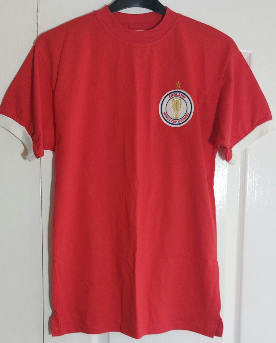 Cup Winners England 1966 Retro Shirt SCORE DRAW 1966 England World