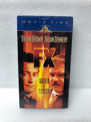 F/X (1986) VHS NEW Sealed Special Effects Action Thriller Bryan Brown Dennehy
