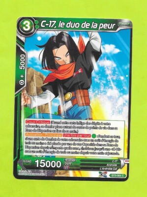 Dragonball Super Card Game Karte - C-17, das Duo der Angst
