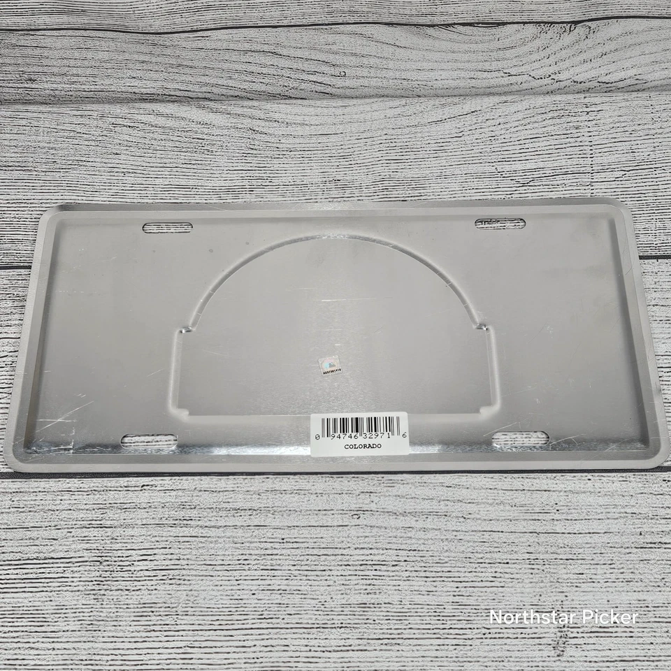 Licensed MLB Colorado Rockies Embossed Metal Baseball License Plate Cover - Image 4 of 4