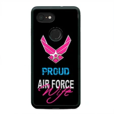 US Air Force Proud Wife Jet Fighter Case Cover For Google Pixel 3 3XL 2XL