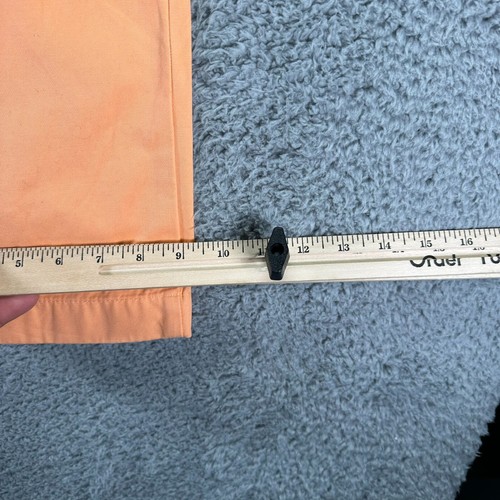 Brooks Brothers Chino Pants Mens 36x32 Orange Milano Slim Straight Cotton - Picture 9 of 10