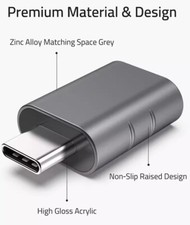 1PC USB C Male to USB 3.0 Female Adapter For Sony Xperia XA1 X Compact