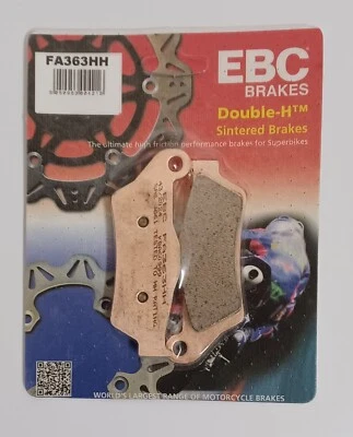 EBC Plaquettes De Frein Disque Arrière Soudées Pour BMW R12 (2024-2026) - Photo 1/4
