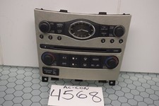 07 08 09 10 11 12 13 G37 Radio AC and Heater Control Used Stock #4568-AC