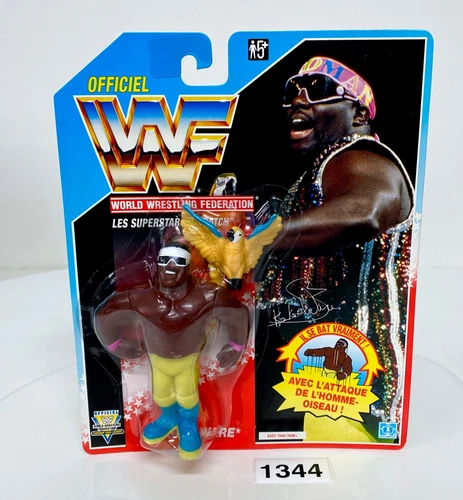WWF wwe Vintage Wrestler Blue Card KOKO B WARE Hasbro 1991 MOC