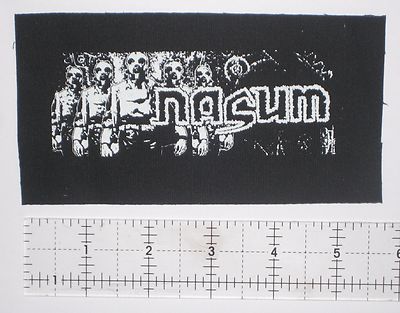 NASUM - DIY Crust Punk Patch Unholy Grave Despise you D-beat Hellnation Dropdead