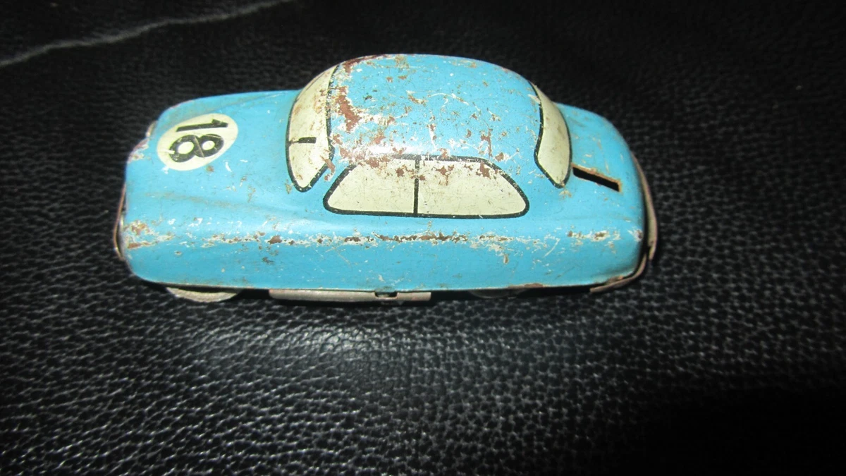 Jouet Ancien Jouef Simca Aronde Panaméricaine N°13 – Tôle, échelle 1:43, Bleu