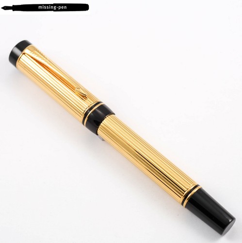 Parker Duofold International Rollerball in Gold / goldplated (1) - Picture 5 of 9