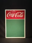 Vintage Coca-Cola Menu Tin Sign Chalk Board MCA 793 Diner Advertising 28" x 19¾"