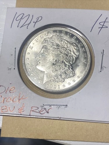 1921 P Morgan Silver Dollar. -BU-