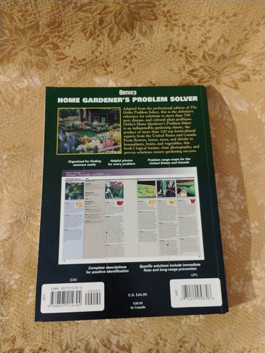 Ortho's Home Gardener's Problem Solver ~ 2001 Meredith Books Plant Paperback - Picture 4 of 10