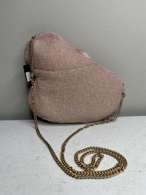Mary Frances A Leg to Stand On Flamingo Beaded Crossbody Handbag