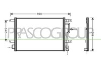 Kondensator Klimaanlage Klimakondensator Aluminium FüR Audi A4 2.0 1.6 1.9 TDI